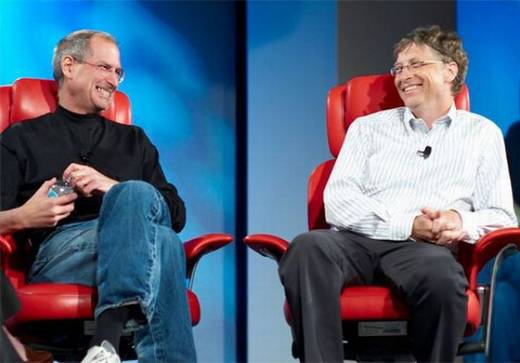 steve jobs and bill gates