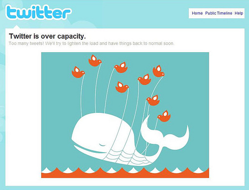 twitter over capacity error