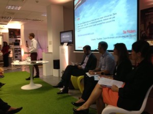 Pitching to Sainsburys buyers and c300 food entrepreneurs 300x225 Interview With Charlie Thuillier, Cofounder of Oppo Ice Cream