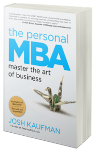 Personal MBA book 190x300 Starting Out   A Business Education with Josh Kaufman
