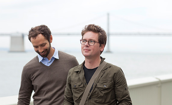 Biz Stone and Ben Finkel