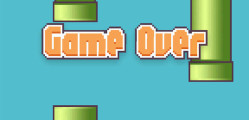 Flappy-Bird-Game-Over