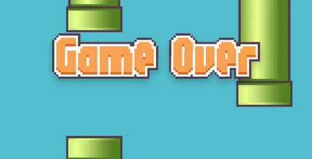 Flappy-Bird-Game-Over