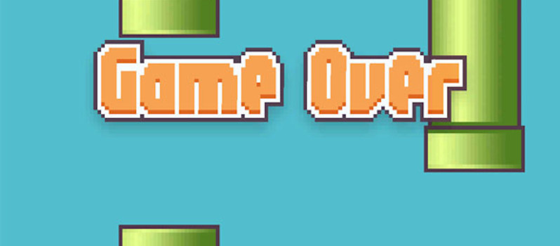 Flappy-Bird-Game-Over