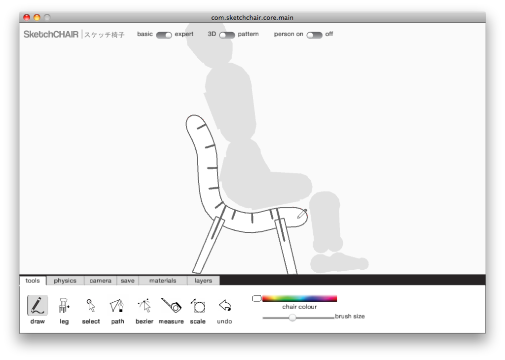 SketchChairs 1024x730 2D, 3D, We Decide 