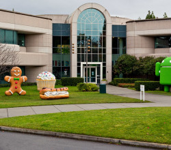 Google headquarters in Mountain View
