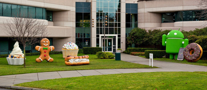 Google headquarters in Mountain View