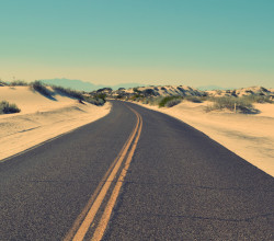 road-desert